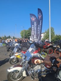 Zakończenie sezonu motocyklowego w Białej pod Wieluniem z udziałem prawie 800 motocyklistów 